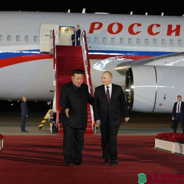 Image of Kim Jong-un and President Putin