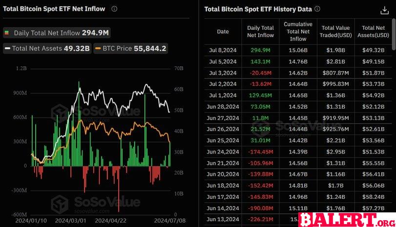 Bitcoin ETF Inflows Surge