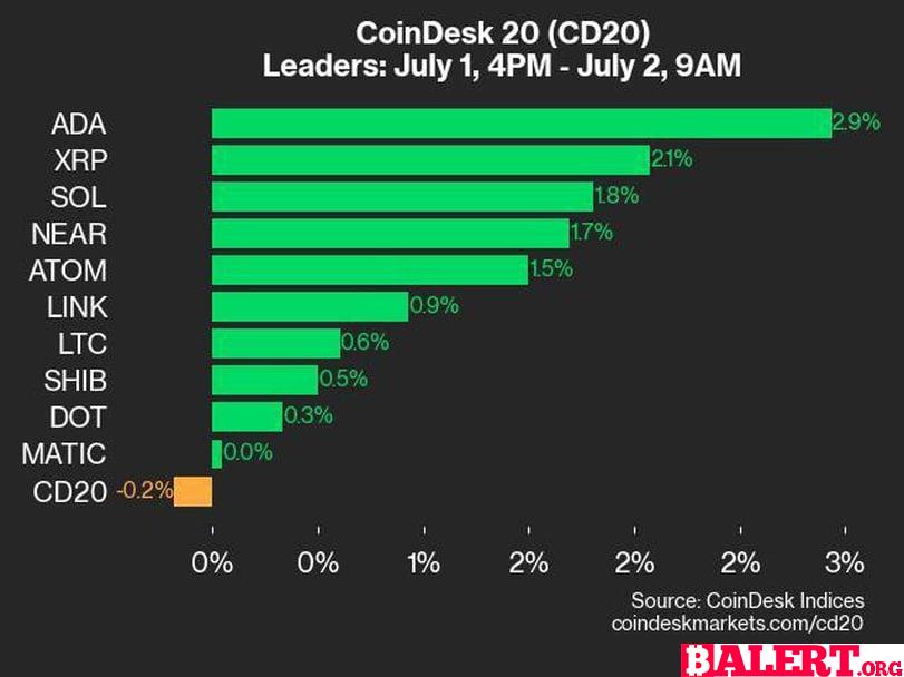 CoinDesk Daily Market Update