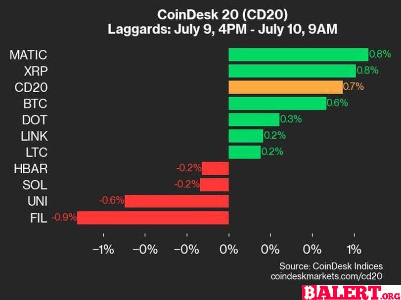 CoinDesk Daily Market Update