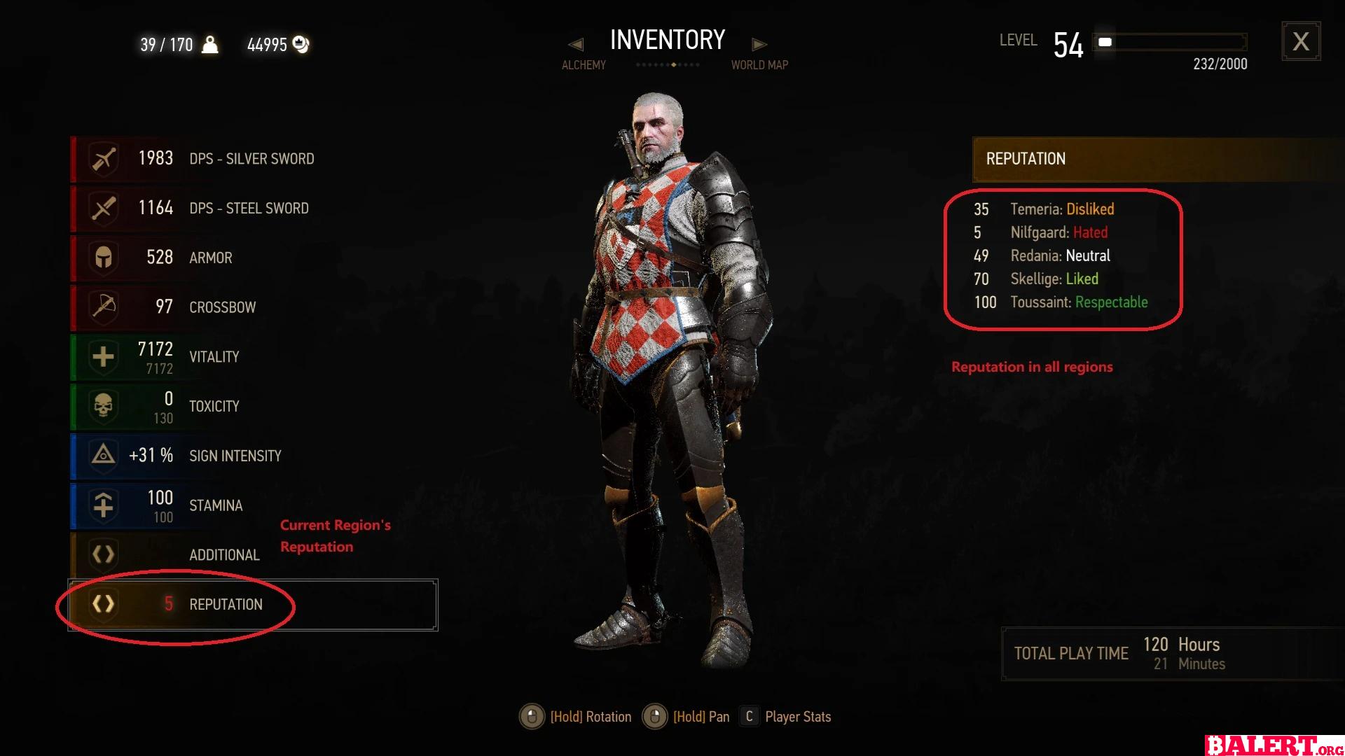 New Reputation System Mod for The Witcher 3