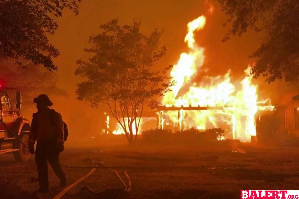 Severe Wildfires Cause Destruction Across Northern California and Canada