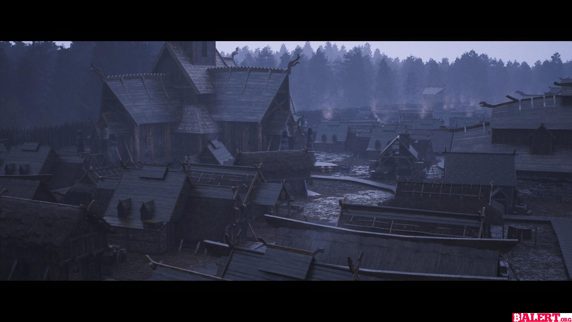 The Elder Scrolls V: Skyrim's Morthal Map Redesigned in Unreal Engine 5