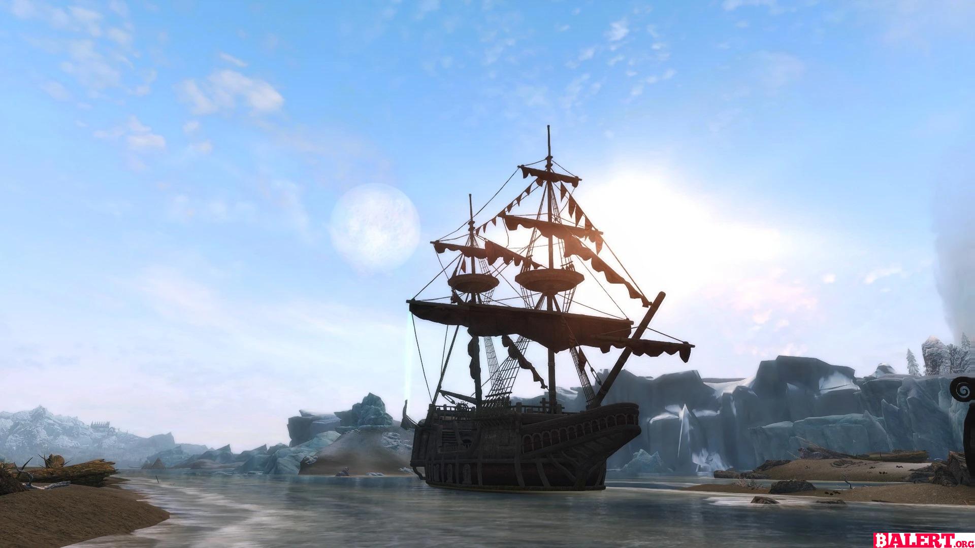 New Travel Mode with Ships for Skyrim!