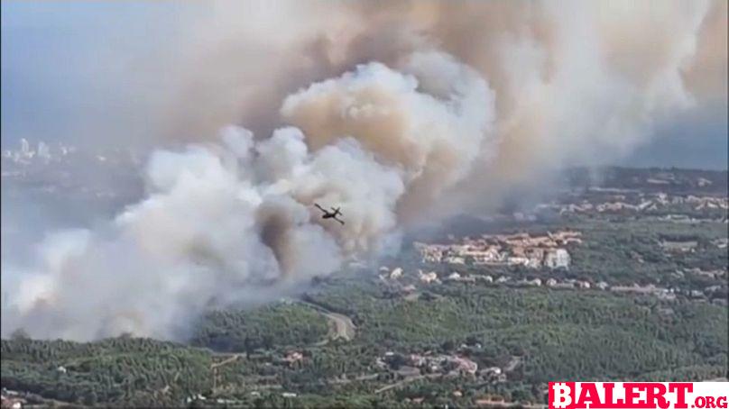 Wildfires Rage Across Europe Amidst Extreme Heat