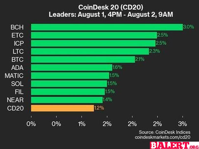 CoinDesk Indices Daily Market Update