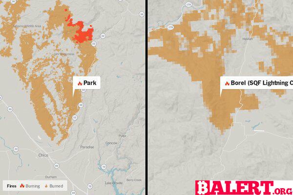 Devastating Wildfires Sweep Across North America