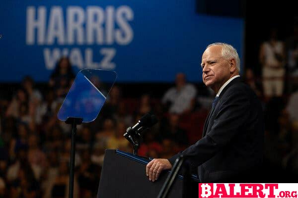 Gov. Tim Walz of Minnesota: A Progressive Ally for Kamala Harris