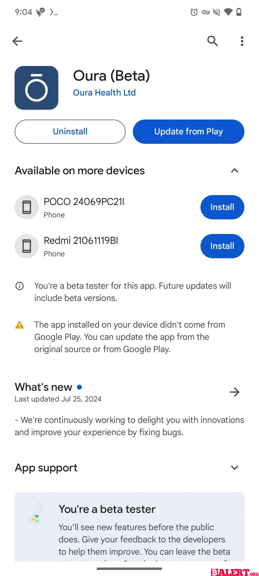 Update Option for Apps Installed from Outside the Google Play Store is Coming